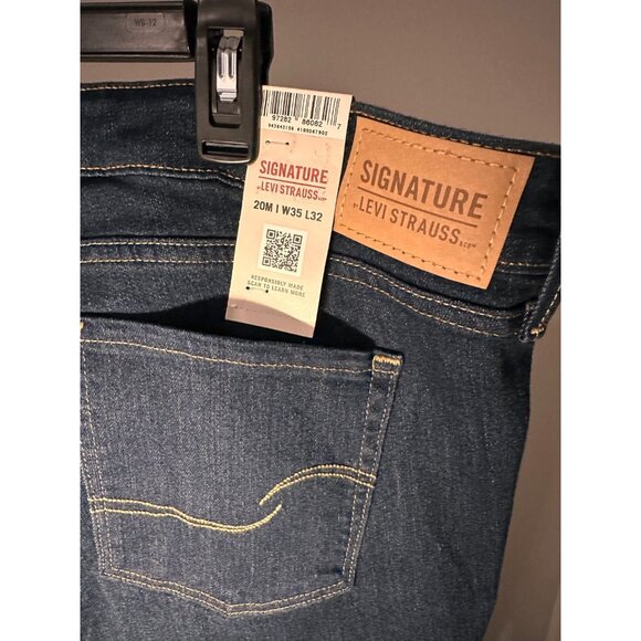 Signature Levi Strauss Women's Jeans Mid Rise Bootcut - Picture 6 of 12